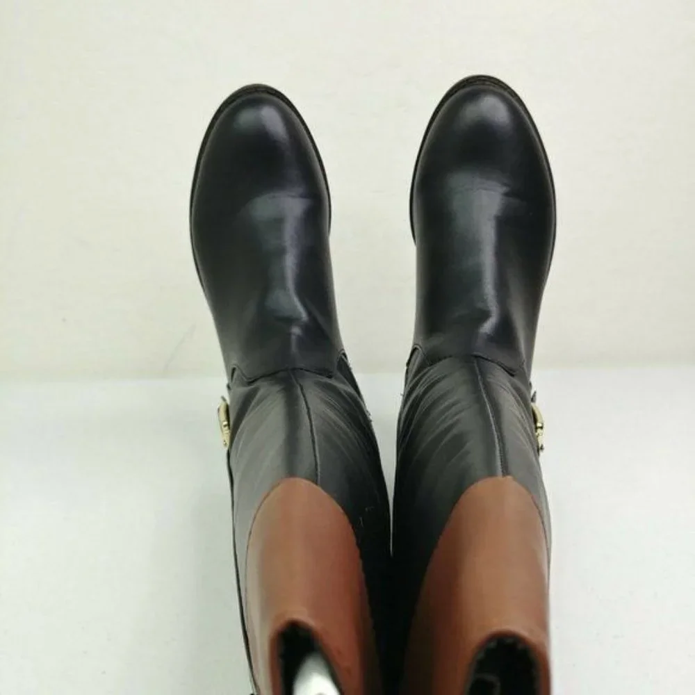 Riding Boots Karen Scott Deliee Closed Toe Women's Size 6.5M